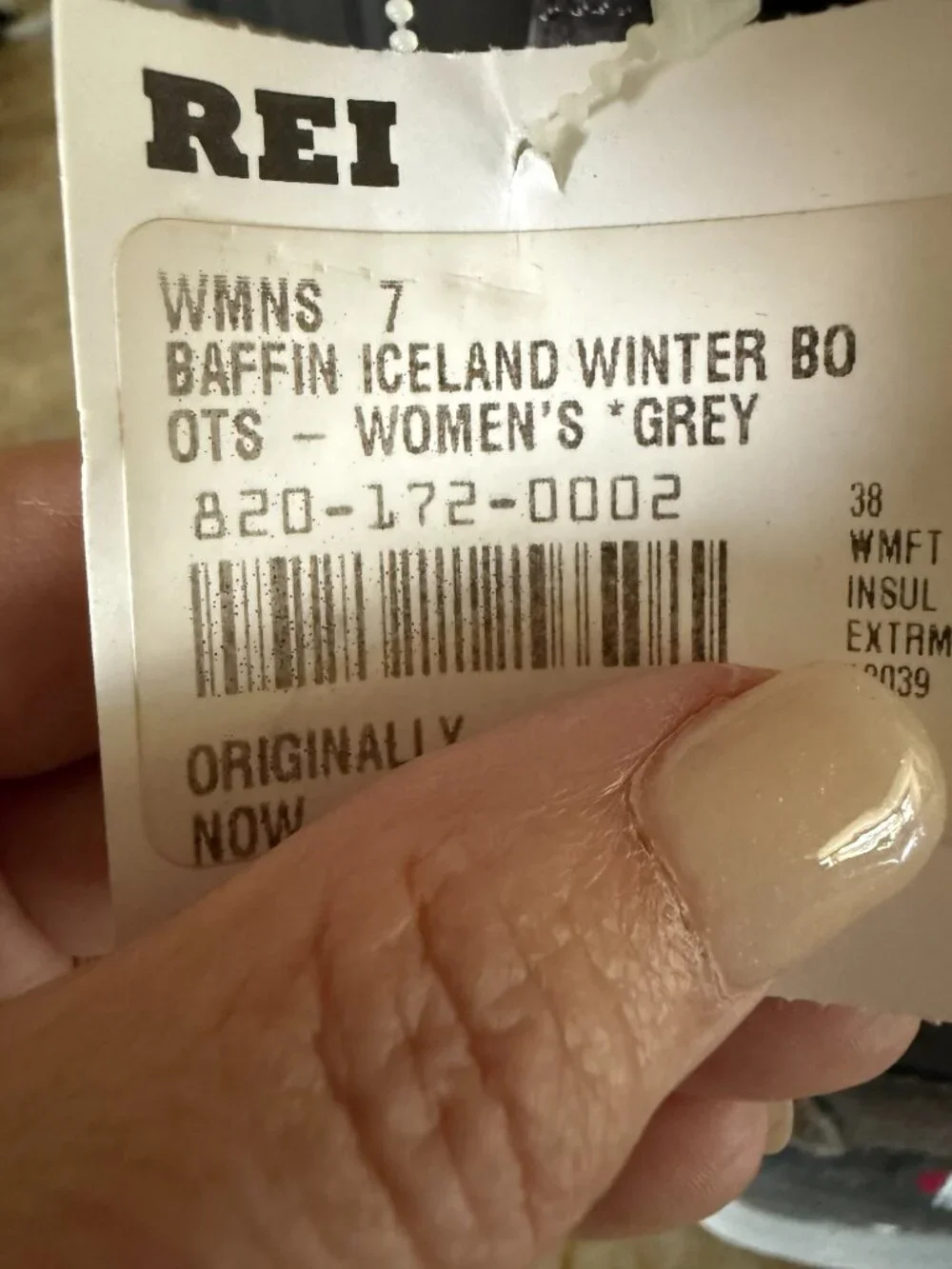 Women's Baffin Iceland Snow Boots NWT Size 7